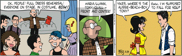 Luann on Monday March 29, 2010 Comic Strip