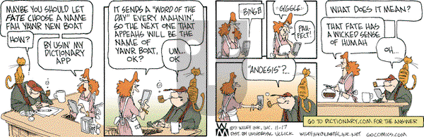 Non Sequitur on Thursday November 17, 2011 Comic Strip