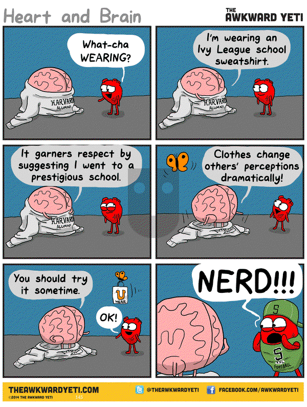 The Awkward Yeti on Wednesday May 20, 2015 Comic Strip