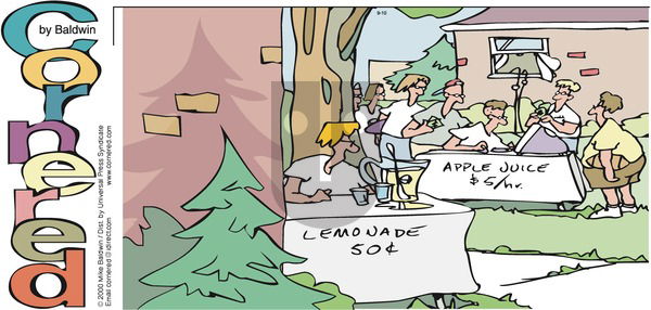 Cornered on Sunday September 10, 2000 Comic Strip