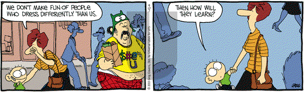 The Buckets on Saturday September 7, 2013 Comic Strip