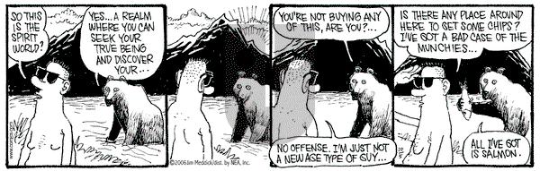Monty on Thursday October 5, 2006 Comic Strip