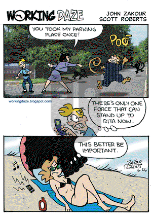 Working Daze on Friday June 26, 2009 Comic Strip