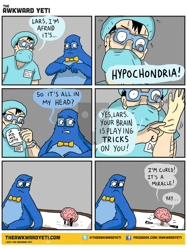 The Awkward Yeti on Wednesday March 4, 2015 Comic Strip