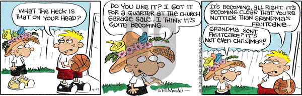 Soup to Nutz - Old on Wednesday April 29, 2009 Comic Strip