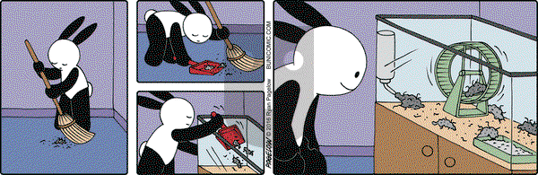 Buni on Friday April 29, 2016 Comic Strip