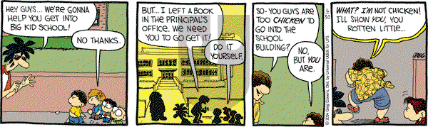 The Buckets on Monday June 30, 2014 Comic Strip