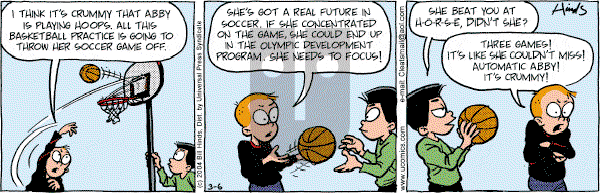 Cleats - Saturday March 6, 2004 Comic Strip