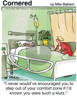 Cornered on Wednesday July 14, 2021 Comic Strip