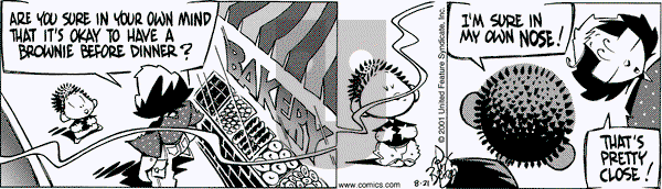 Rose is Rose on Tuesday August 21, 2001 Comic Strip