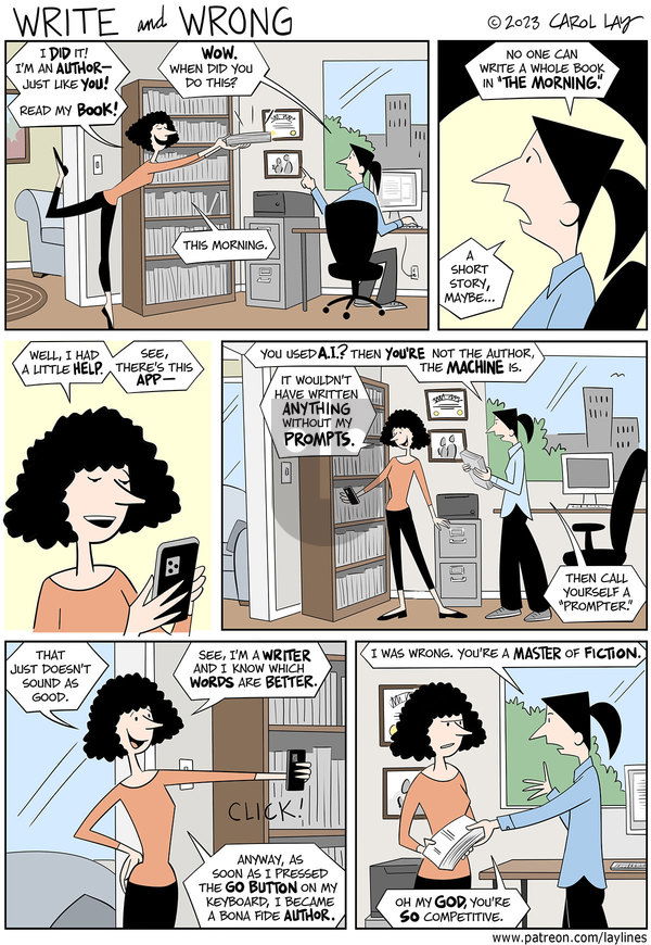 Lay Lines on Monday December 18, 2023 Comic Strip