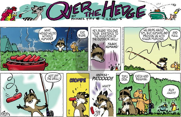 Over the Hedge on Sunday October 2, 2016 Comic Strip