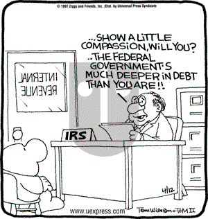 Ziggy on Saturday April 12, 1997 Comic Strip