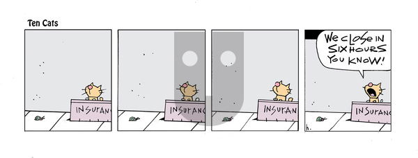 Ten Cats - Sunday January 12, 2025 Comic Strip