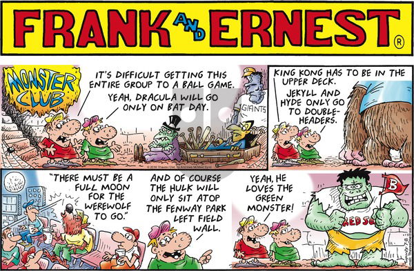 Frank and Ernest on Sunday July 8, 2018 Comic Strip