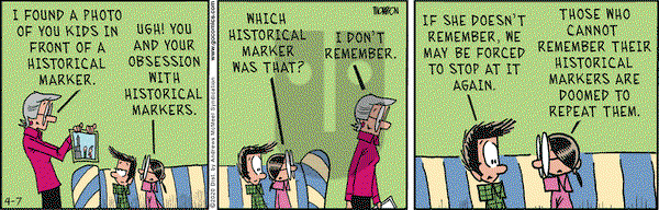 Grand Avenue on Tuesday April 7, 2020 Comic Strip