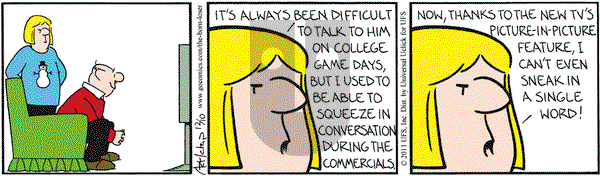 The Born Loser on Saturday December 10, 2011 Comic Strip