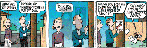 Pooch Cafe on Saturday November 27, 2004 Comic Strip