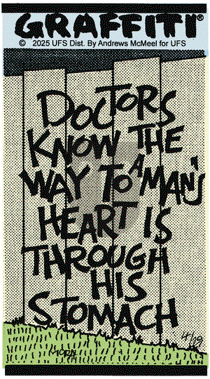 Graffiti on Tuesday April 29, 2025 Comic Strip