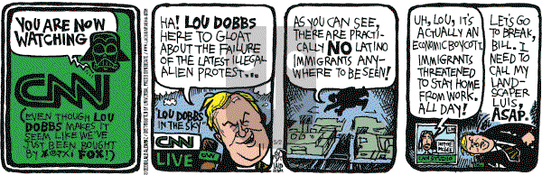 La Cucaracha on Tuesday May 2, 2006 Comic Strip