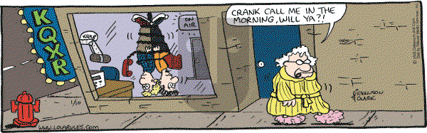 Lola on Monday January 10, 2005 Comic Strip