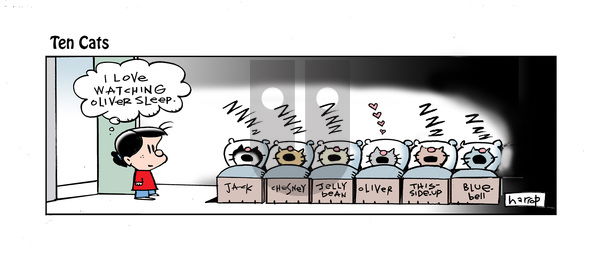 Ten Cats - Monday March 27, 2023 Comic Strip