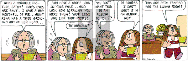 Cathy Classics on Wednesday September 24, 2003 Comic Strip