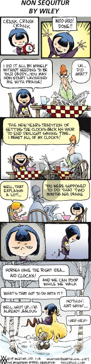 Non Sequitur on Sunday January 13, 2019 Comic Strip