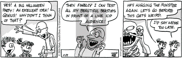 Heart of the City on Saturday October 29, 2016 Comic Strip
