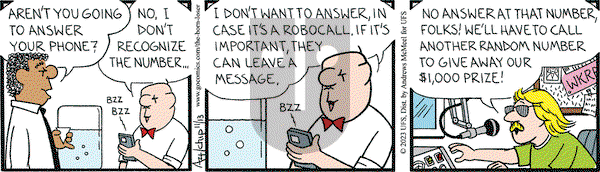 The Born Loser - Monday November 13, 2023 Comic Strip