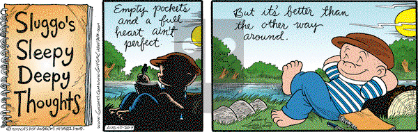 Nancy on Thursday August 10, 2017 Comic Strip