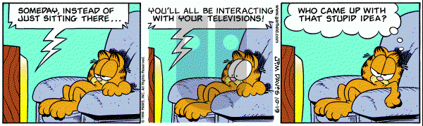 Garfield on Monday October 19, 1998 Comic Strip