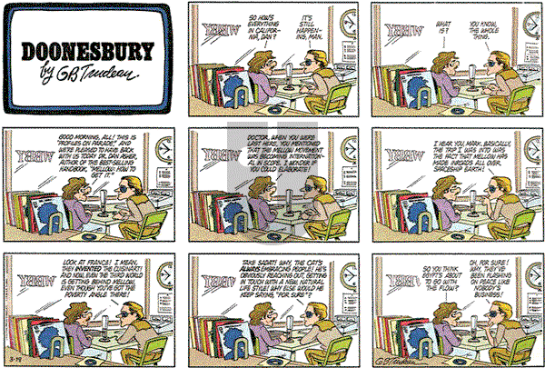Doonesbury on Sunday March 19, 1978 Comic Strip