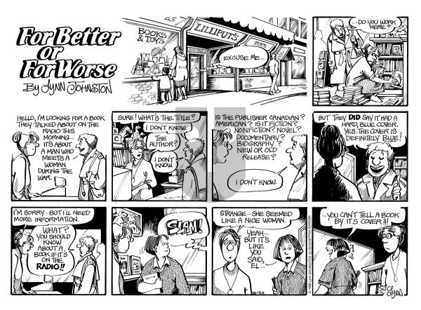 For Better or For Worse on Sunday October 20, 1996 Comic Strip