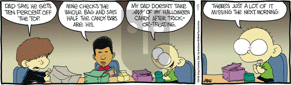 The Buckets on Thursday November 1, 2018 Comic Strip