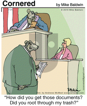 Cornered on Wednesday July 31, 2019 Comic Strip