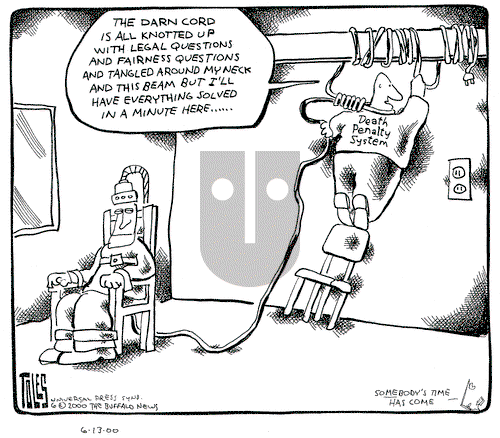 Tom Toles on Tuesday June 13, 2000 Comic Strip