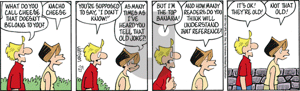 Arlo and Janis on Friday July 21, 2017 Comic Strip