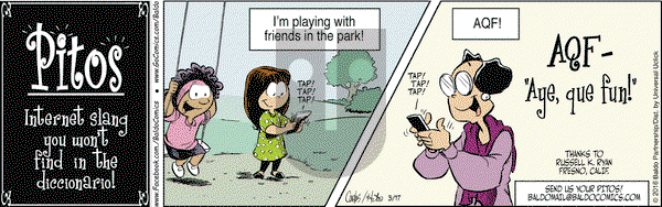 Baldo on Thursday March 17, 2016 Comic Strip