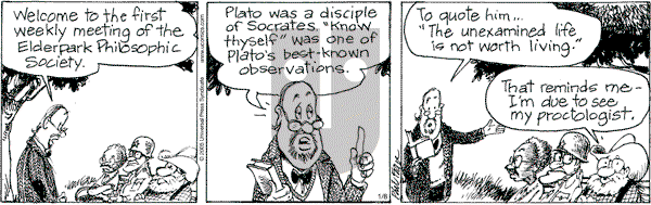 The Elderberries on Saturday January 8, 2005 Comic Strip