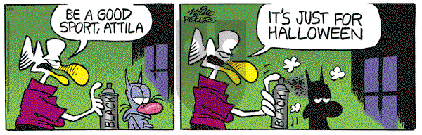 Mother Goose and Grimm on Thursday October 30, 2025 Comic Strip