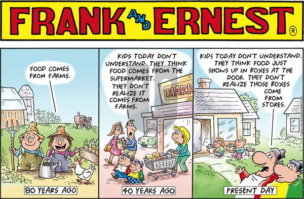 Frank and Ernest on Sunday March 21, 2021 Comic Strip