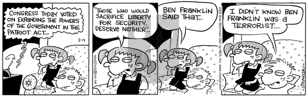 Soup to Nutz - Old on Friday August 19, 2005 Comic Strip