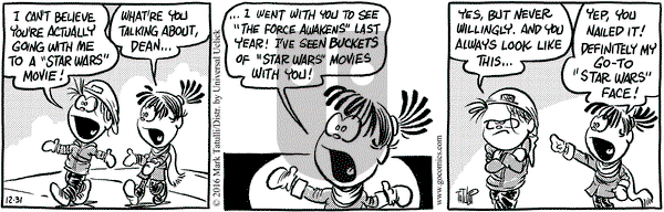 Heart of the City on Saturday December 31, 2016 Comic Strip