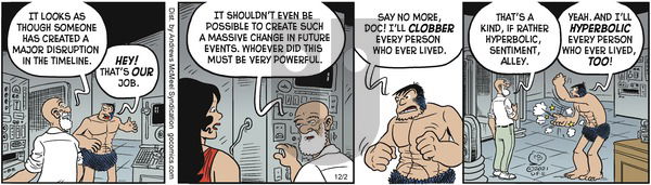 Alley Oop - Thursday December 2, 2021 Comic Strip
