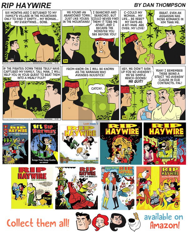 Rip Haywire on Sunday March 4, 2018 Comic Strip