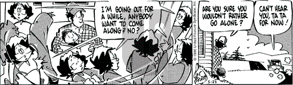 Rose is Rose on Tuesday July 2, 1996 Comic Strip
