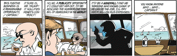 Doonesbury on Monday August 21, 2017 Comic Strip
