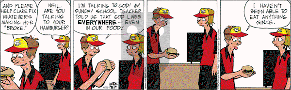 Lucky Cow on Saturday June 26, 2004 Comic Strip