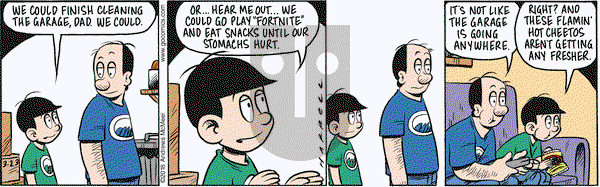 Adam@Home on Friday March 23, 2018 Comic Strip